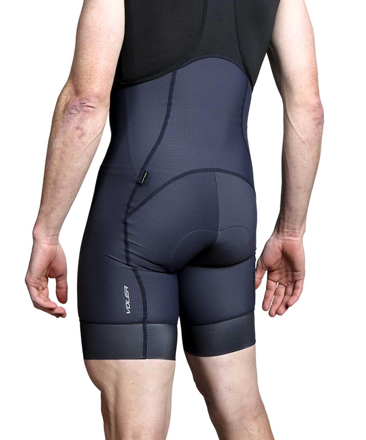 M. BLACK LABEL BIB SHORT - SALE - Voler - GUNMETAL BLUE - 1110870GUNXSM