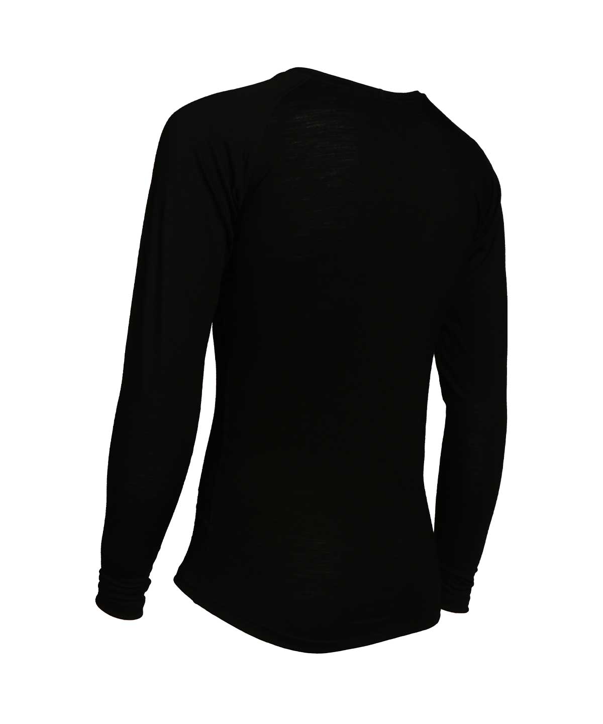 M. LIGHTWEIGHT MERINO LS BASE - BLACK