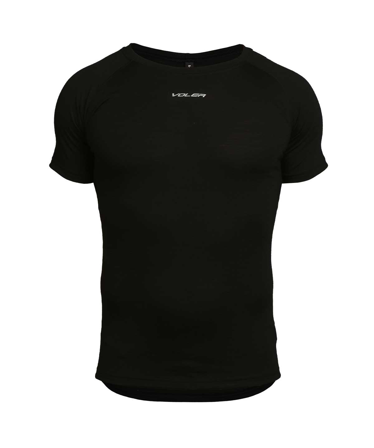 M. LIGHTWEIGHT MERINO SS BASE - BLACK
