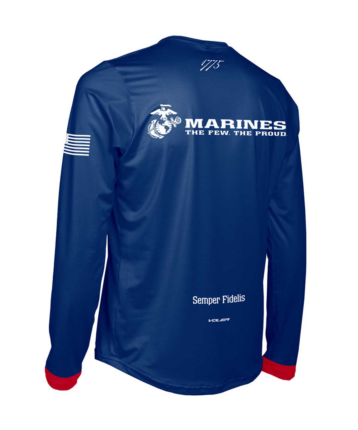 M. ENDURANCE AIR LS TEE - USMC - Voler - OLIVE - 1T101SIOLV