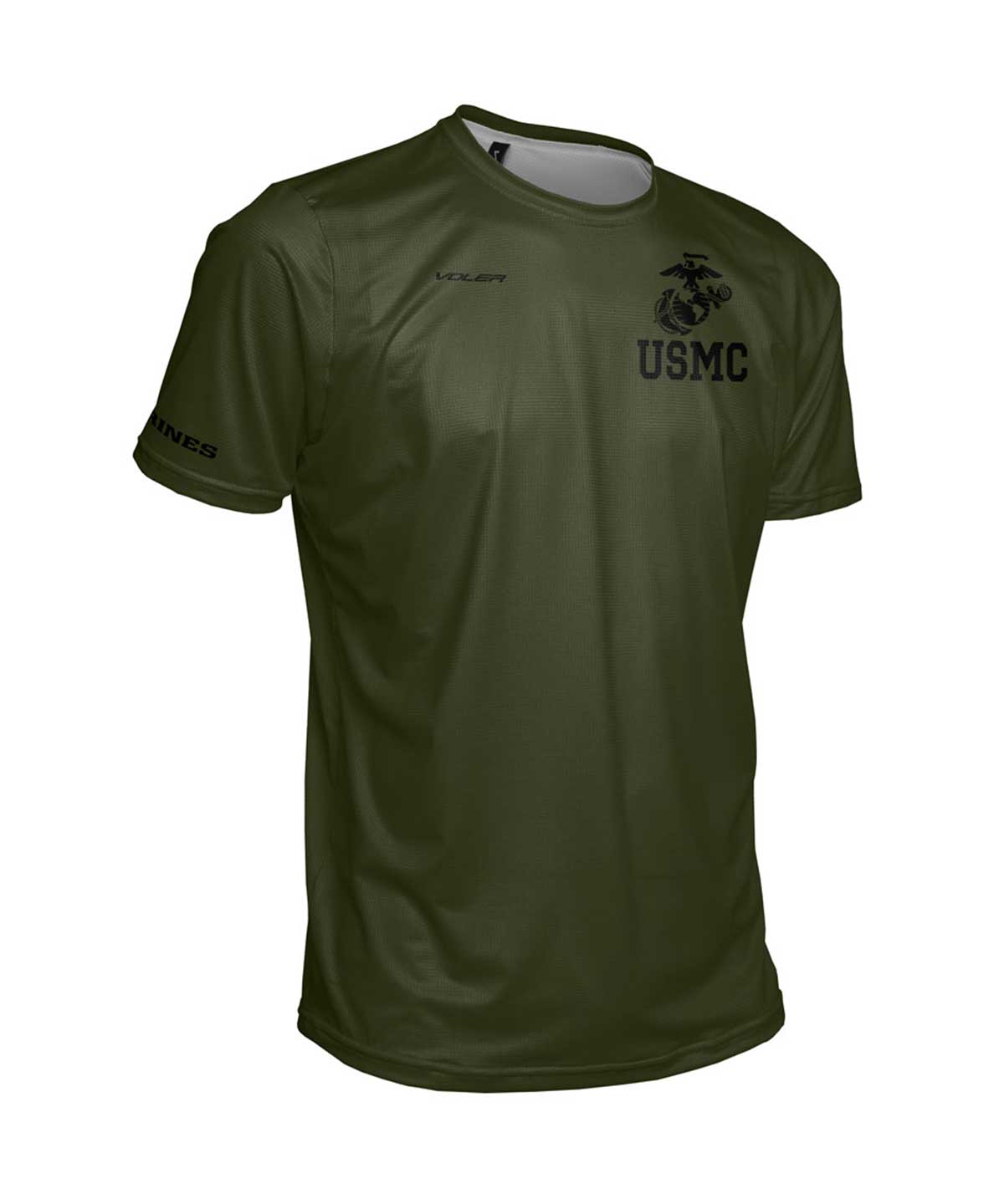 M. ENDURANCE AIR TEE - USMC - Voler - OLIVE - 1T101SHOLV