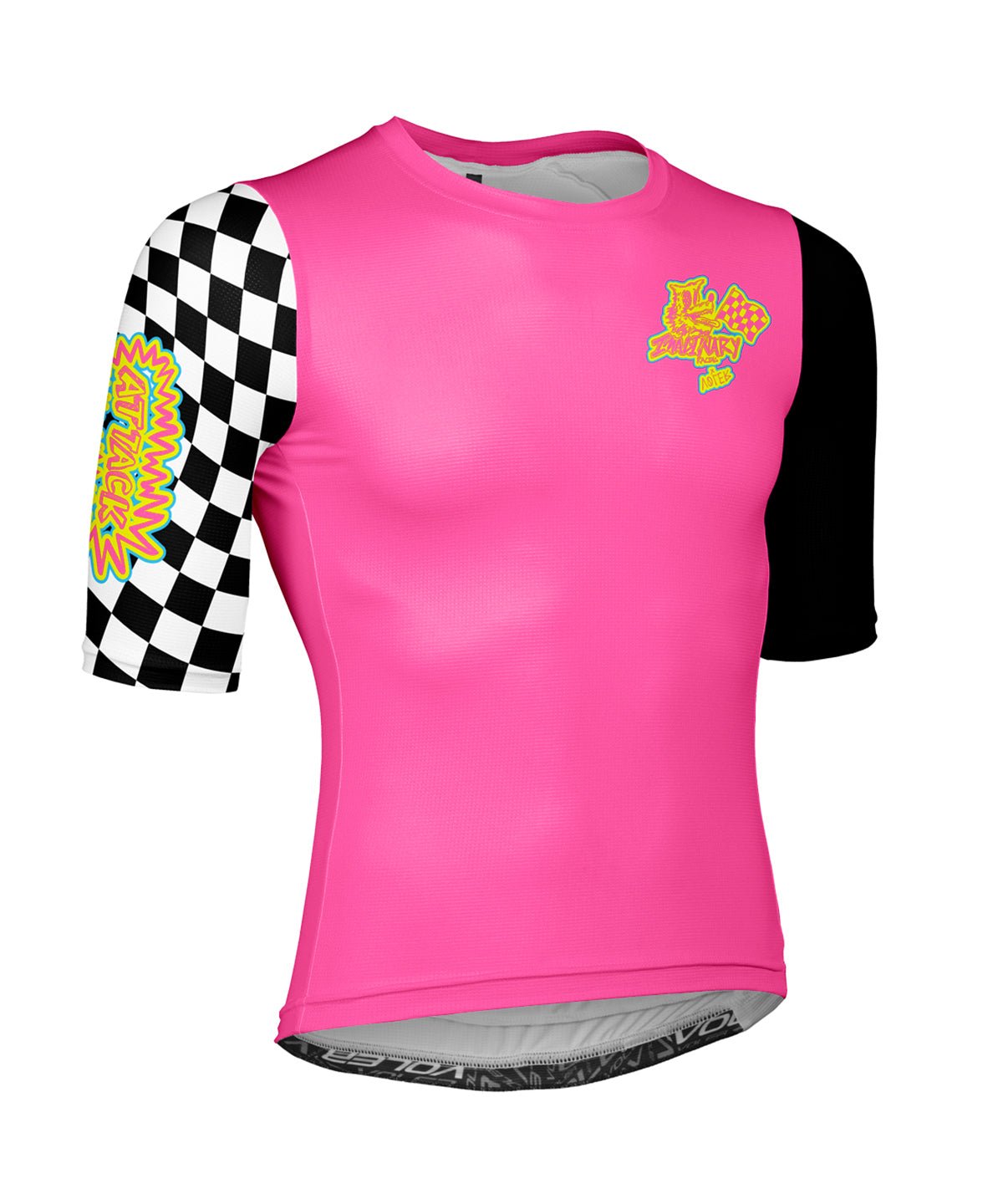 M. PRO AIR ZIPPERLESS JERSEY - IMAGINARY COLLECTIVE - Voler - HOT PINK - 1T101TSHPK