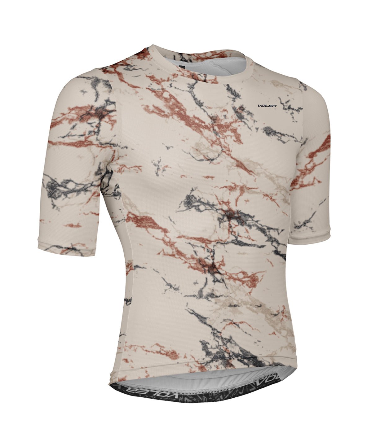 M. PRO AIR ZIPPERLESS JERSEY - DEBRUHL MARBLE - Voler - SAND - 1T101TXSND