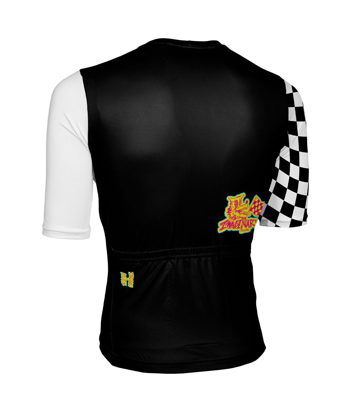 M. PRO AIR ZIPPERLESS JERSEY - IMAGINARY COLLECTIVE - Voler - BLACK - 1T101TSBLK
