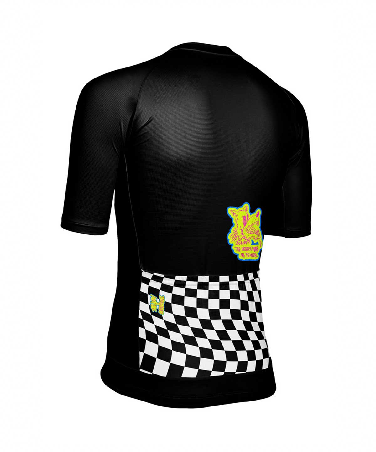 M. VELOCITY AIR JERSEY - IMAGINARY COLLECTIVE - Voler - BLACK AND WHITE - 1T101TQBLK