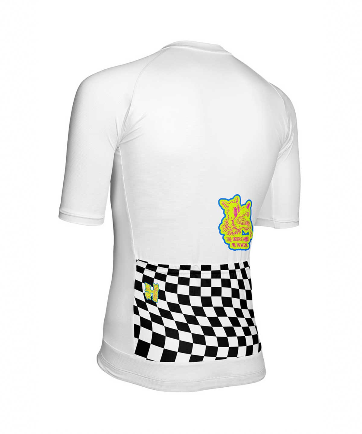 M. VELOCITY AIR JERSEY - IMAGINARY COLLECTIVE - Voler - BLACK AND WHITE - 1T101TQBLK