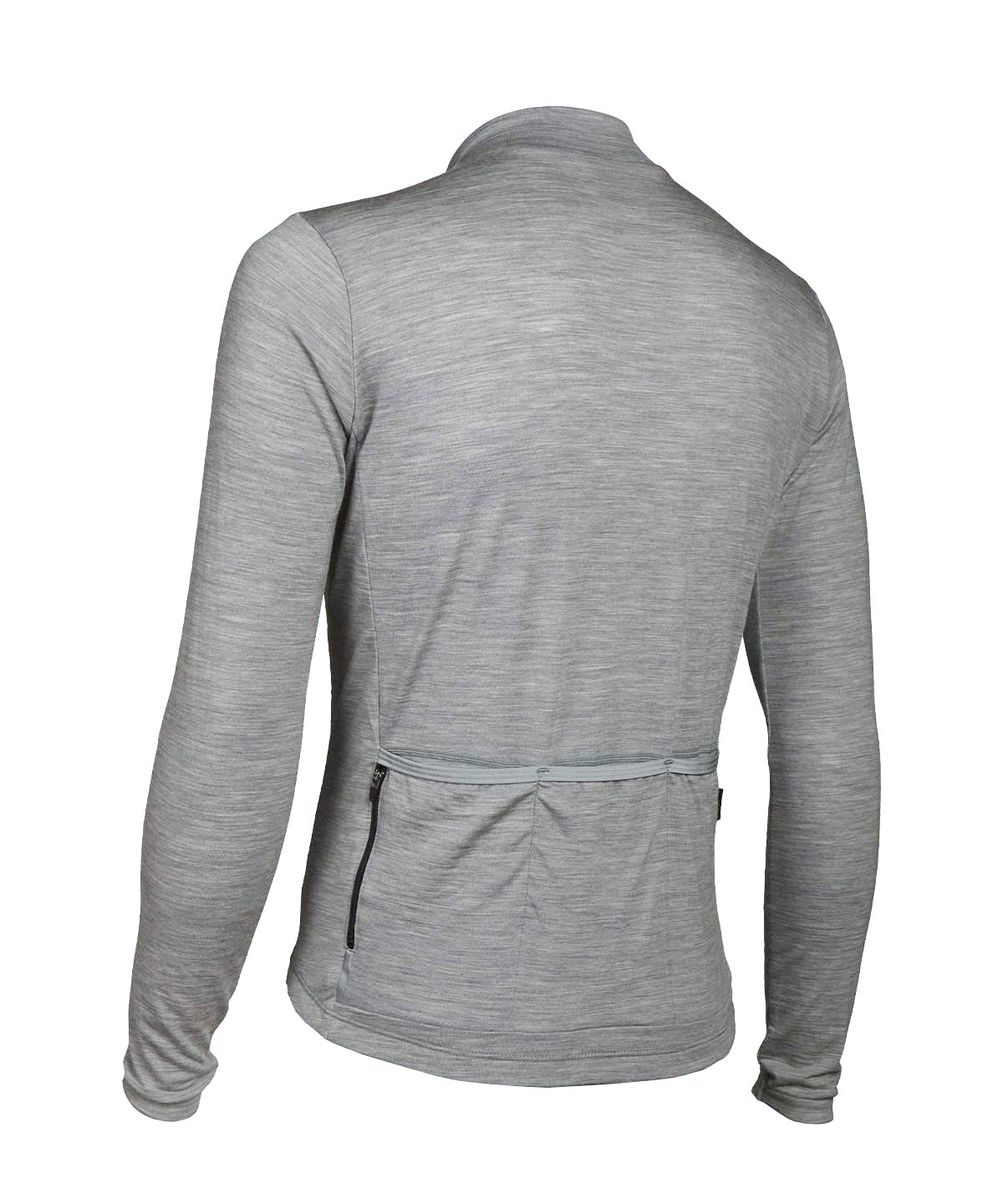 M. MIDWEIGHT MERINO LS JERSEY - HEATHER GREY - Voler - XSM - 1010M01GRY