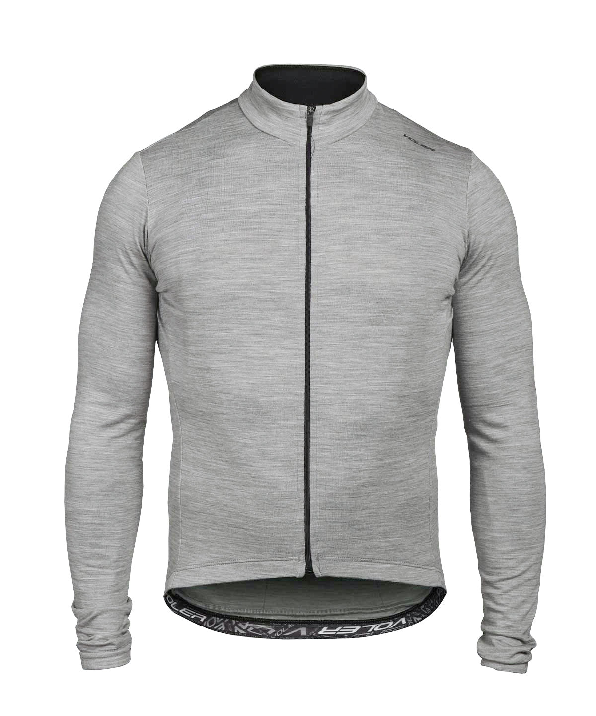 M. MIDWEIGHT MERINO LS JERSEY - Voler - HEATHER GREY -
