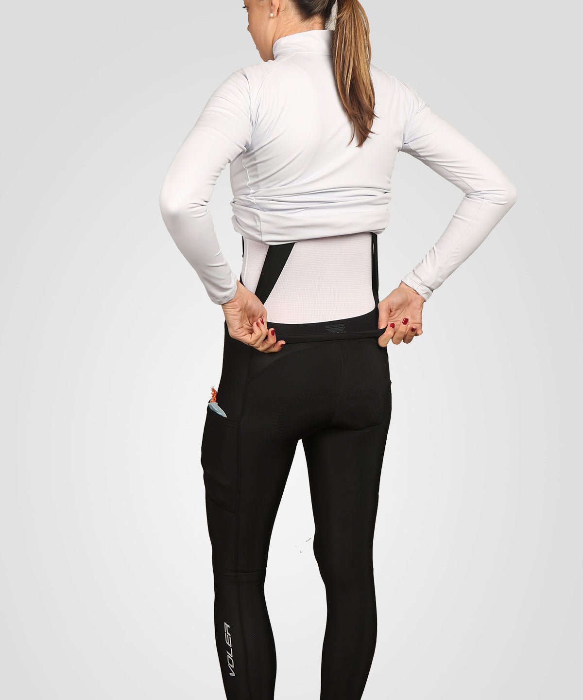 W. ARTICO X CARGO DROP TAIL BIB TIGHT - BLACK - Voler - BLACK - 1120950BLK