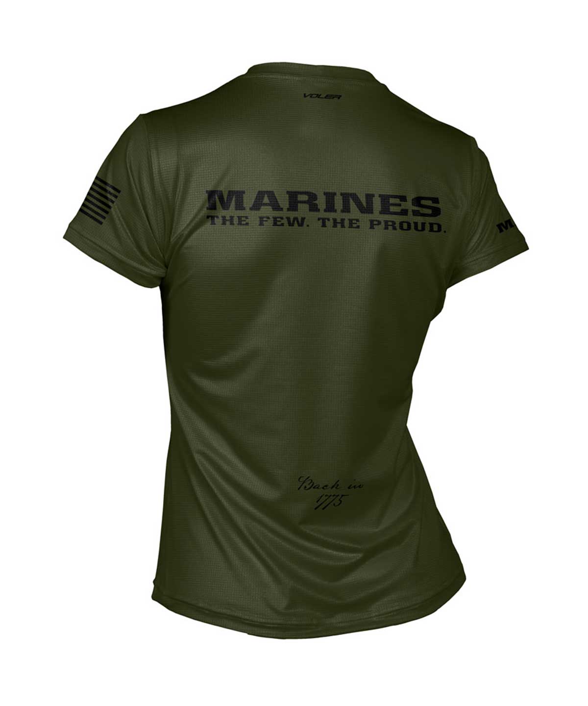 W. ENDURANCE AIR TEE - USMC - Voler - NAVY - 1T201SHNVY