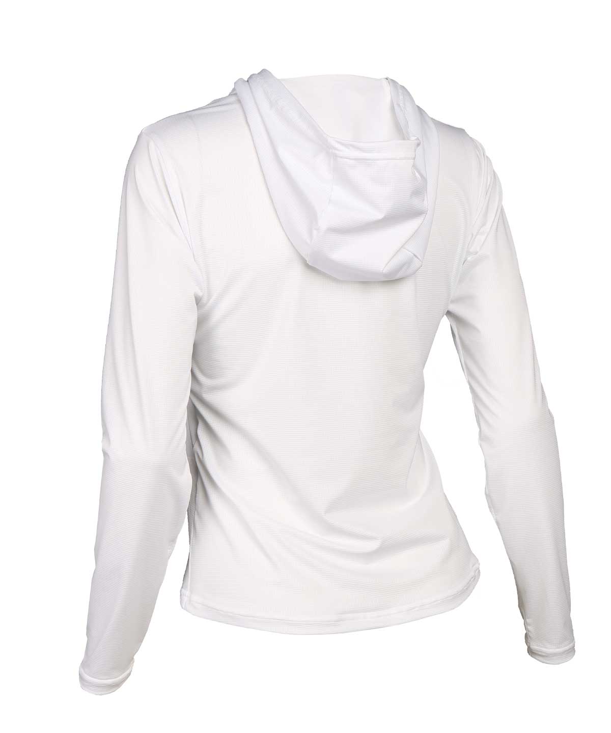 W. ENDURANCE AIR SUN HOODIE - SOLID - Voler - WHITE - 1020M43WHT