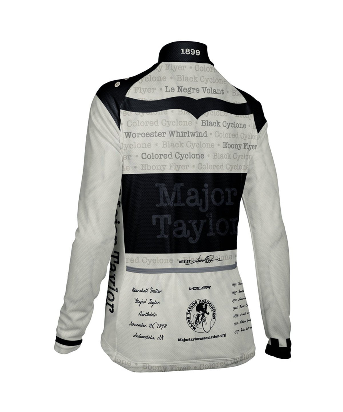 W. PELOTON LIGHTWEIGHT LS JERSEY - MAJOR TAYLOR