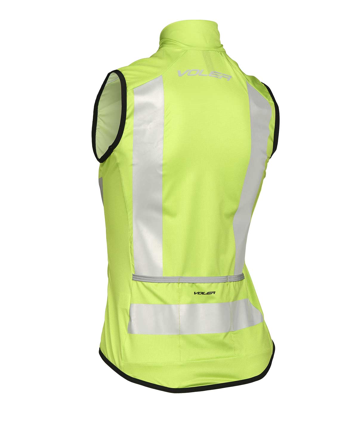 W. REFLECTIVE WIND VEST - Voler - NEON ORANGE - 1020M46NOR