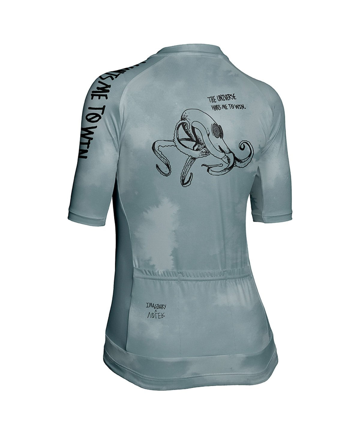 W. VELOCITY AIR JERSEY - IMAGINARY COLLECTIVE - Voler - BLACK AND WHITE - 1T201TQBLK