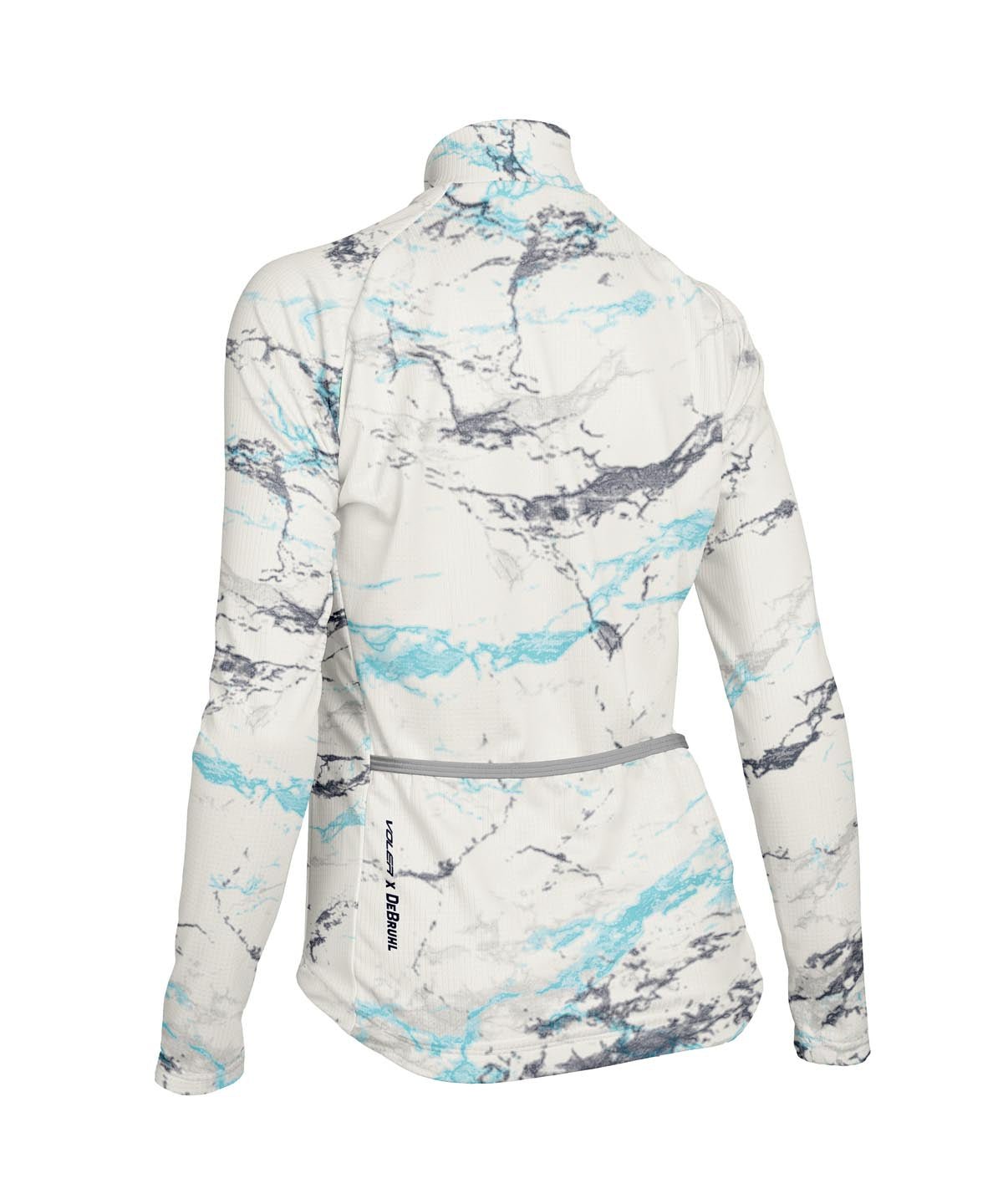 W. PELOTON THERMAL JERSEY - DEBRUHL MARBLE