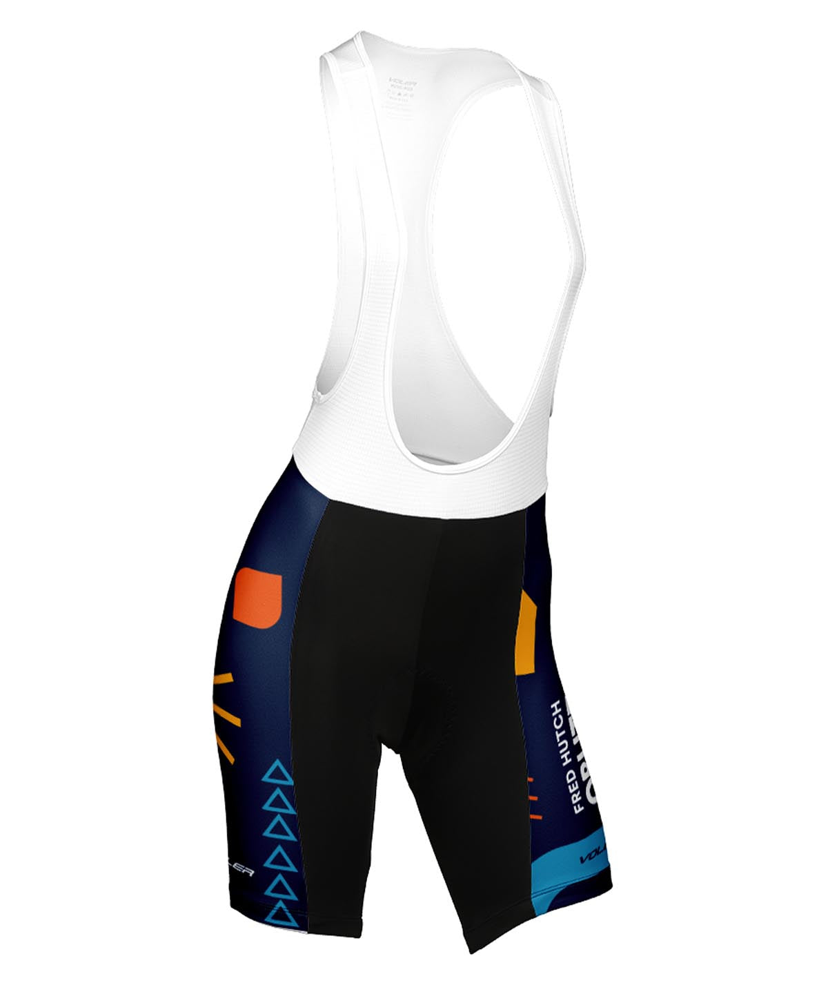 W. PELOTON BIB SHORT - OBLITERIDE