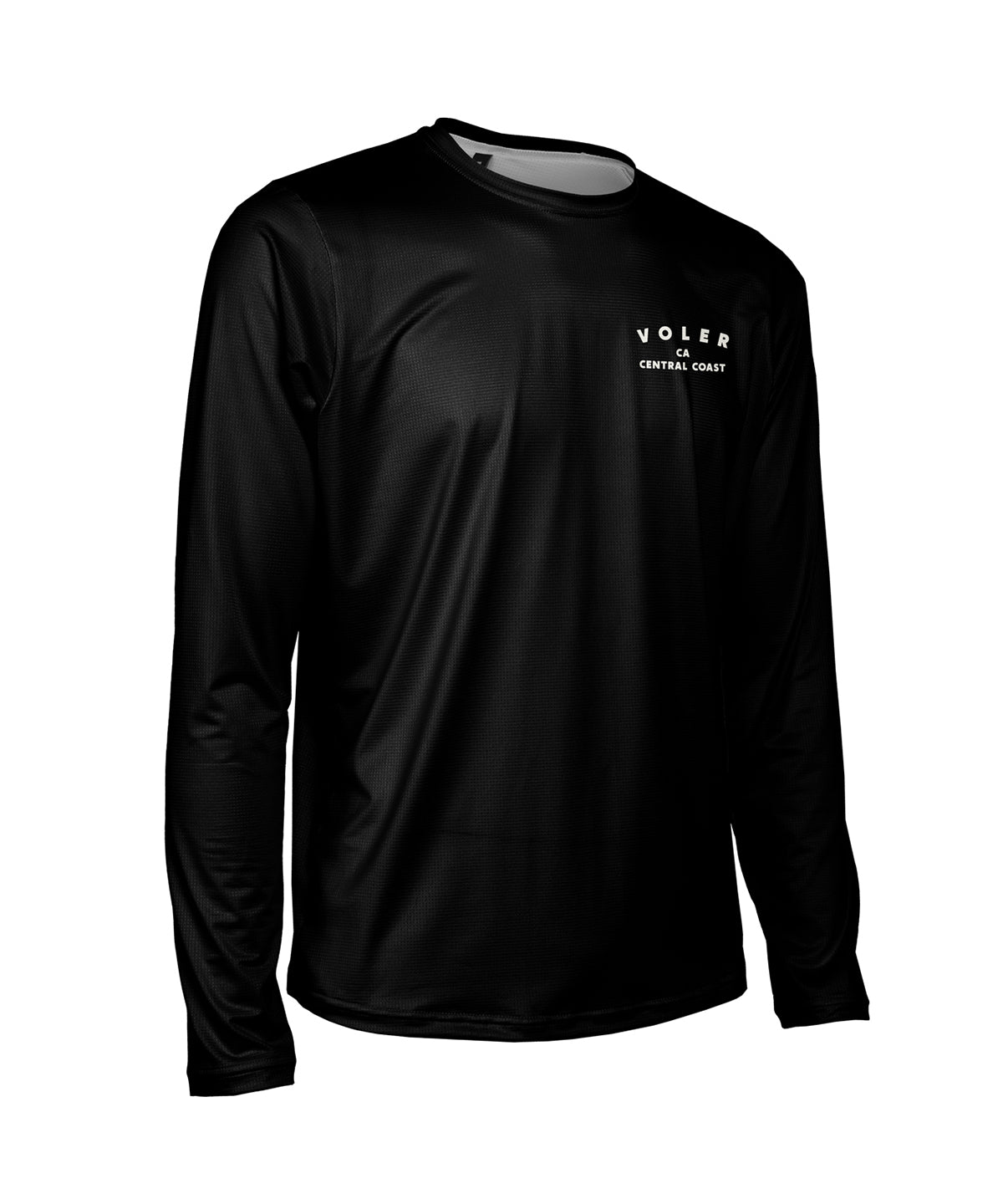 M. ENDURANCE AIR LS TEE - QLTY APPAREL - Voler - BLACK - 1T101ZOBLK