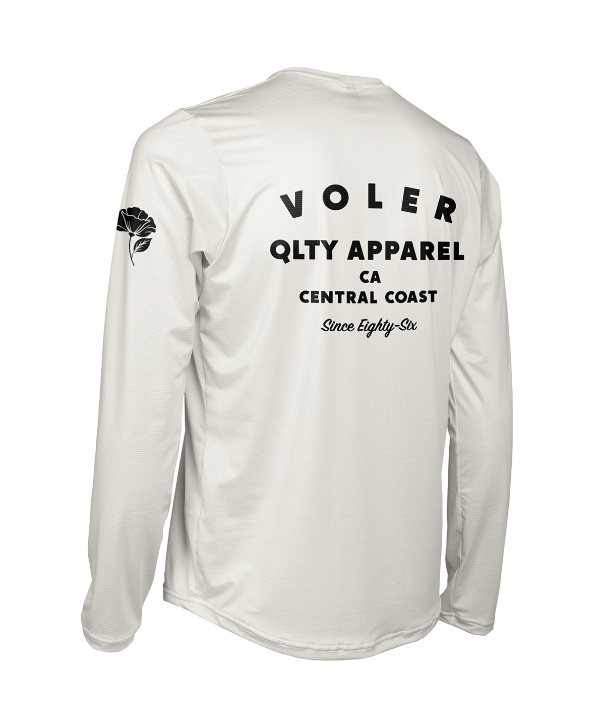 M. ENDURANCE AIR LS TEE - QLTY APPAREL - Voler - BLACK - 1T101ZOBLK