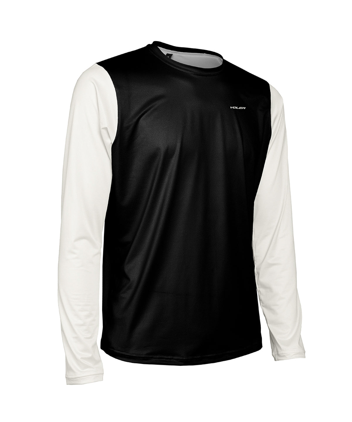 M. ENDURANCE AIR LS TEE - TWO - TONE - Voler - BLACK - 1T101RSBLK