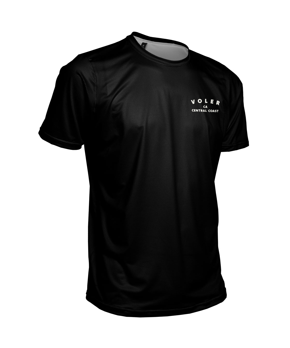 M. ENDURANCE AIR TEE - QLTY APPAREL - Voler - BLACK - 1T101ZNBLK