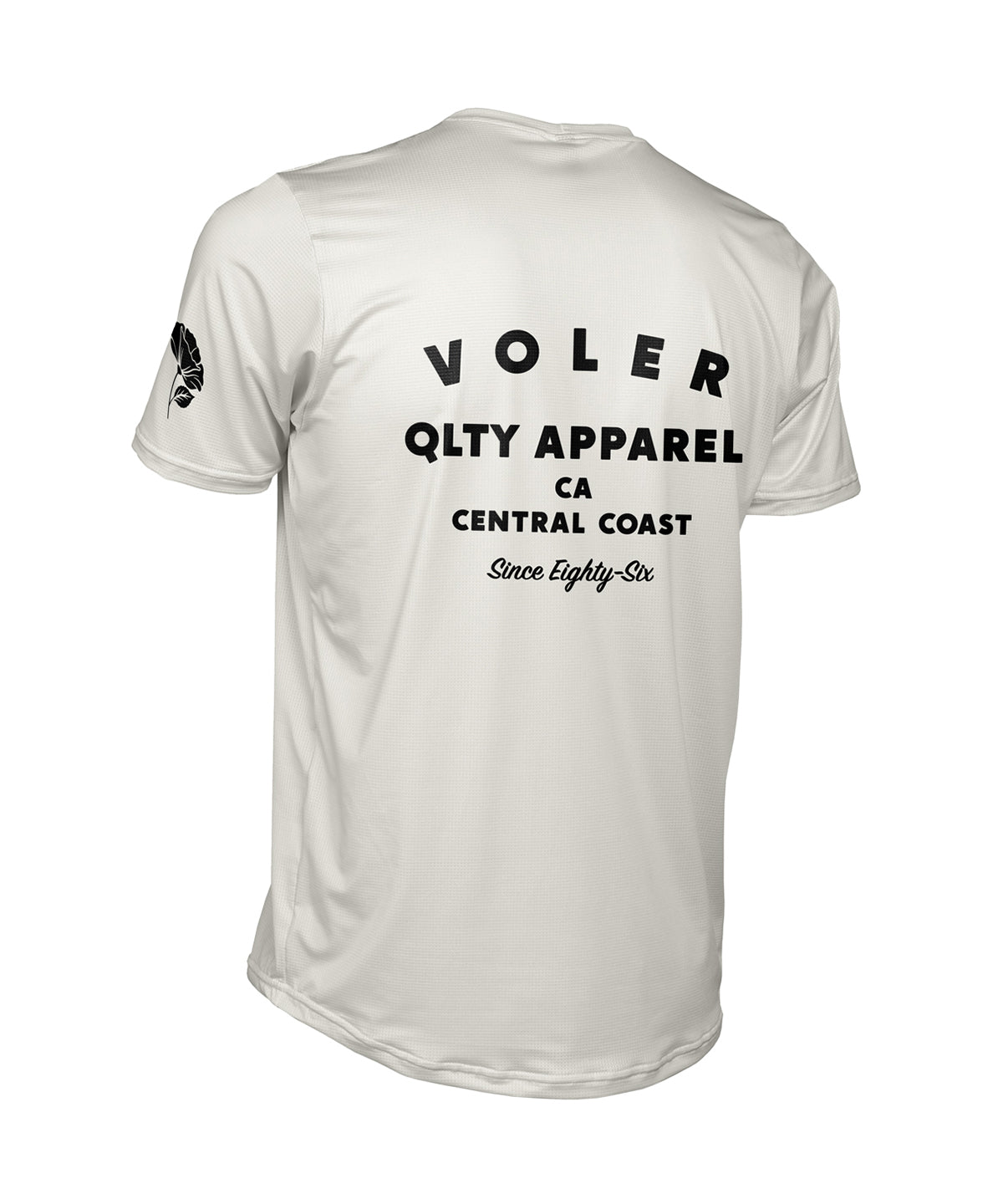 M. ENDURANCE AIR TEE - QLTY APPAREL - Voler - BLACK - 1T101ZNBLK