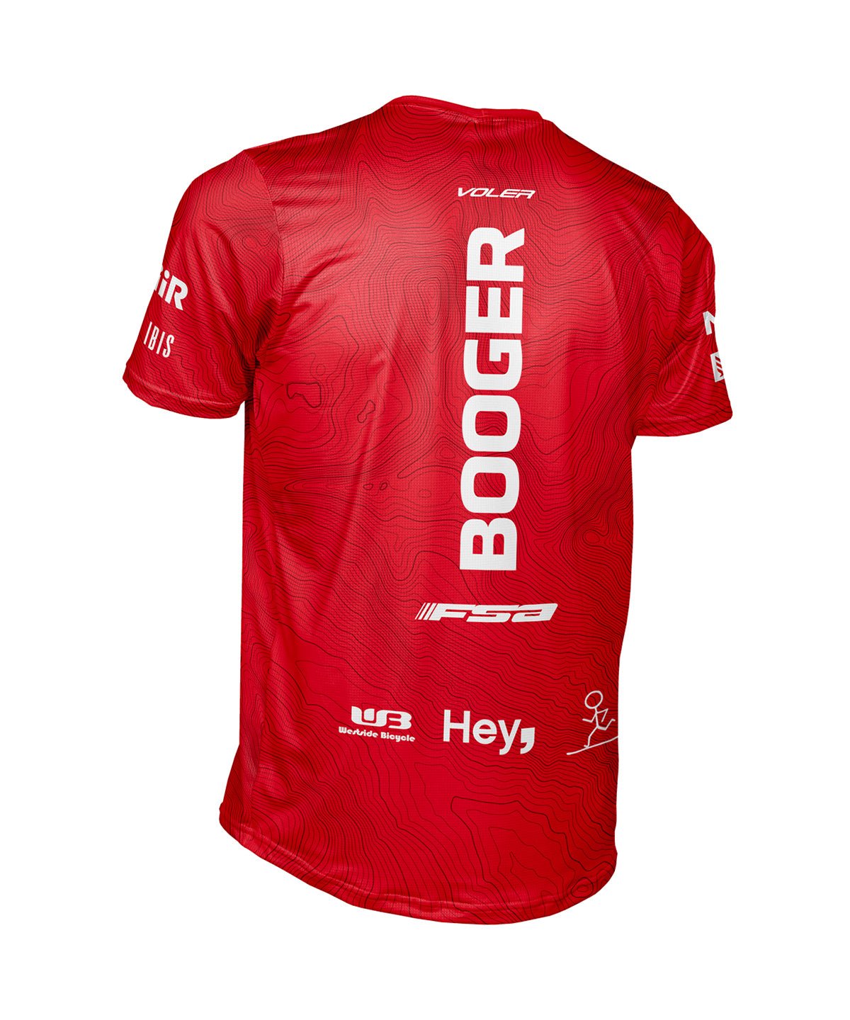 M. ENDURANCE AIR TEE - TEAM BOOGER - Voler - GREEN - 1T101WPGRN