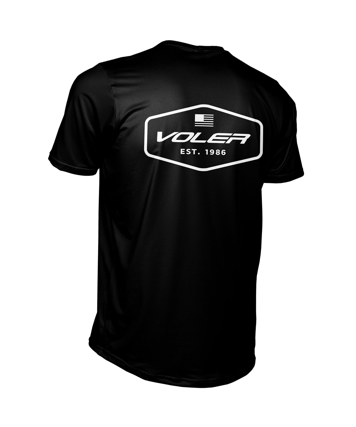 M. ENDURANCE AIR TEE - VOLER EST 1986 - Voler - BLACK - 1T101YGBLK