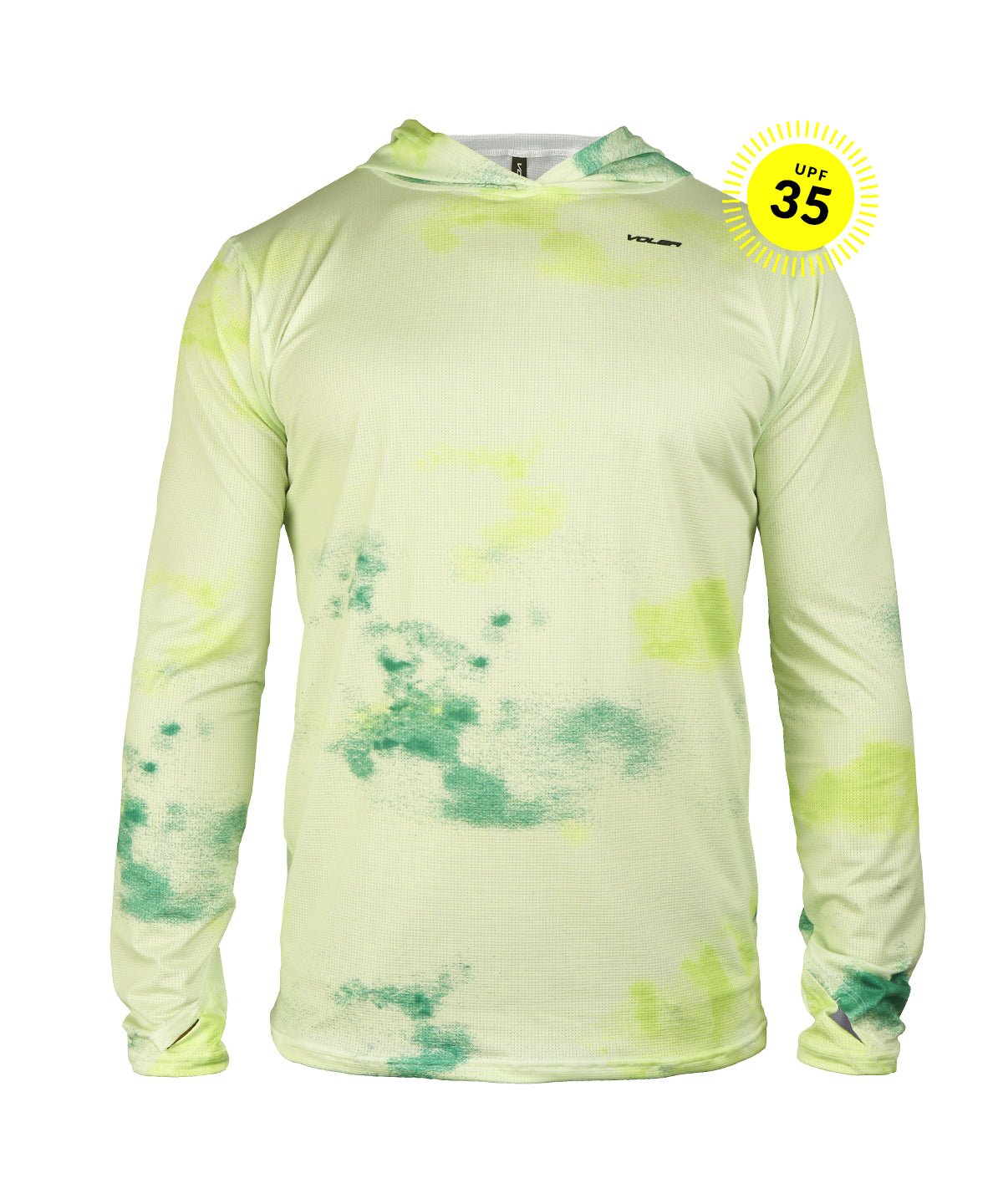 M. ENDURANCE AIR SUN HOODIE - Voler - KEYLIME - 1T101Y8KEY