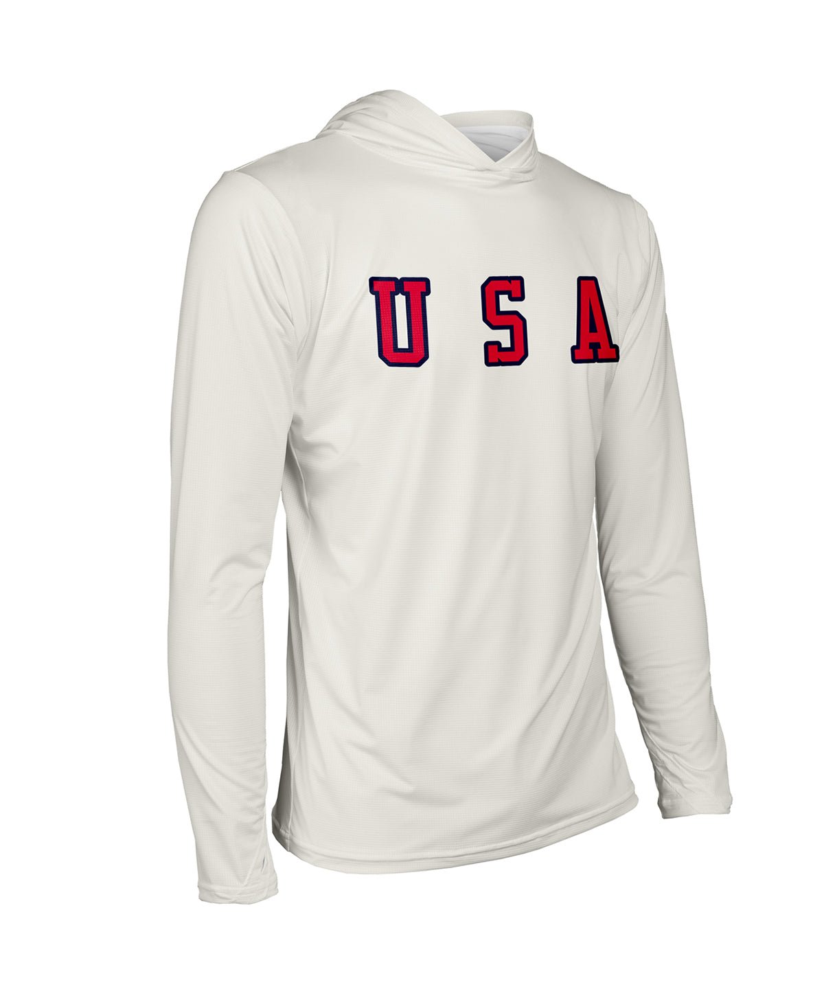 M. ENDURANCE AIR SUN HOODIE - USA - Voler - SALT - 1T101YYSLT