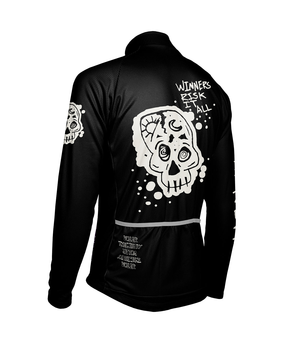 M. PELOTON THERMAL JERSEY - IMAGINARY WINNERS - Voler - BLACK - 1T101ZEBLK