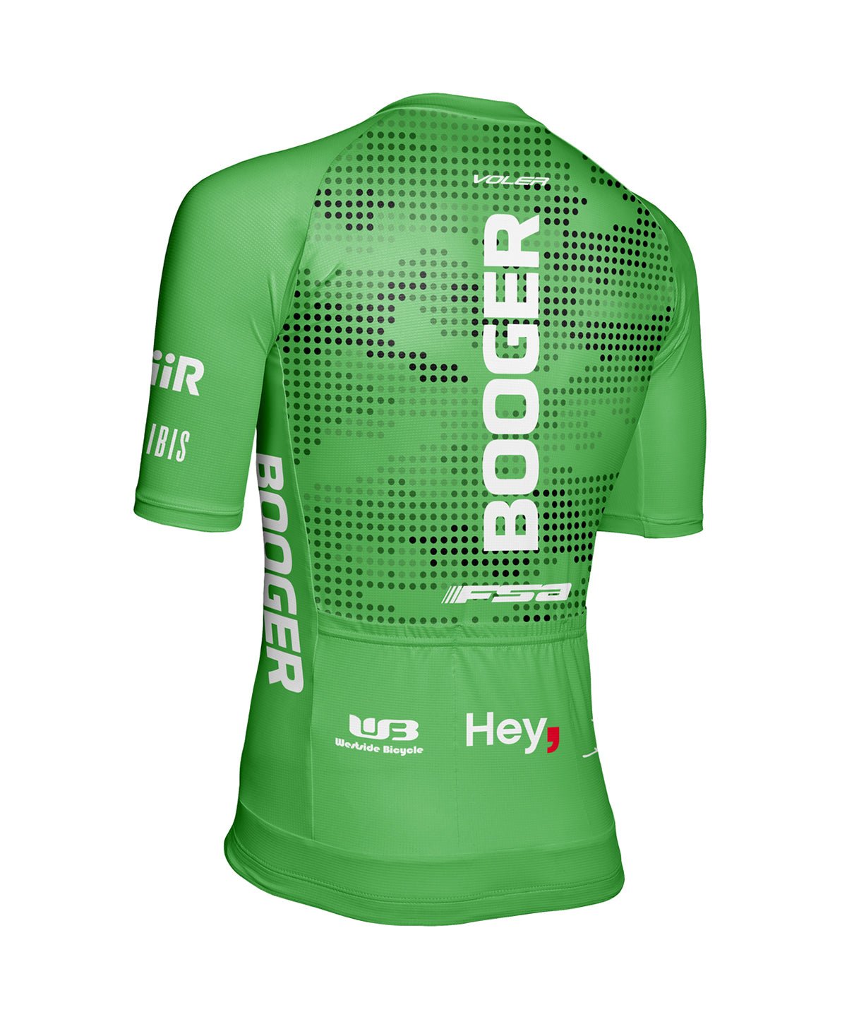 M. VELOCITY AIR JERSEY - TEAM BOOGER - Voler - GREEN - 1T101WOGRN