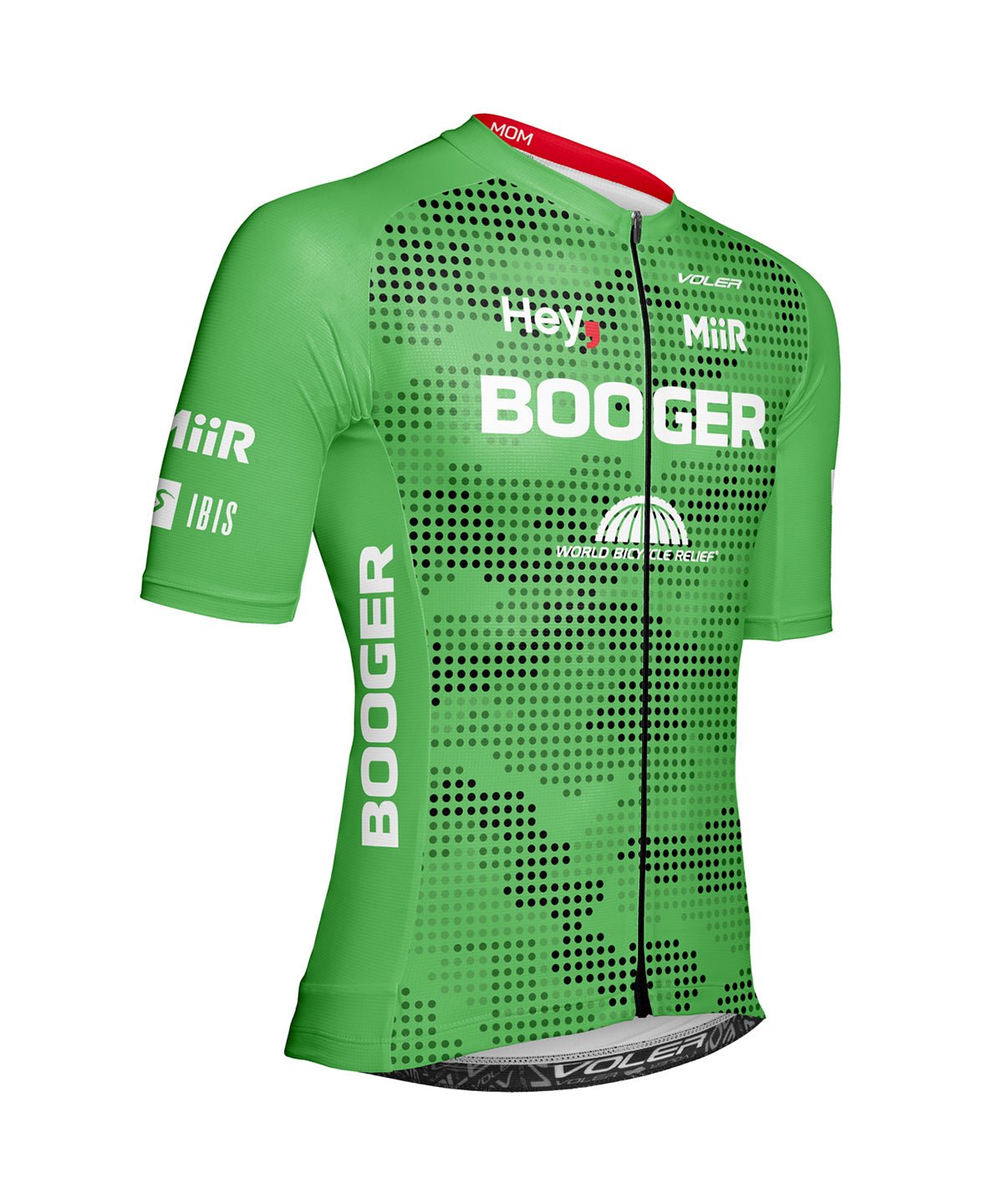 M. VELOCITY AIR JERSEY - TEAM BOOGER - Voler - GREEN - 1T101WOGRN