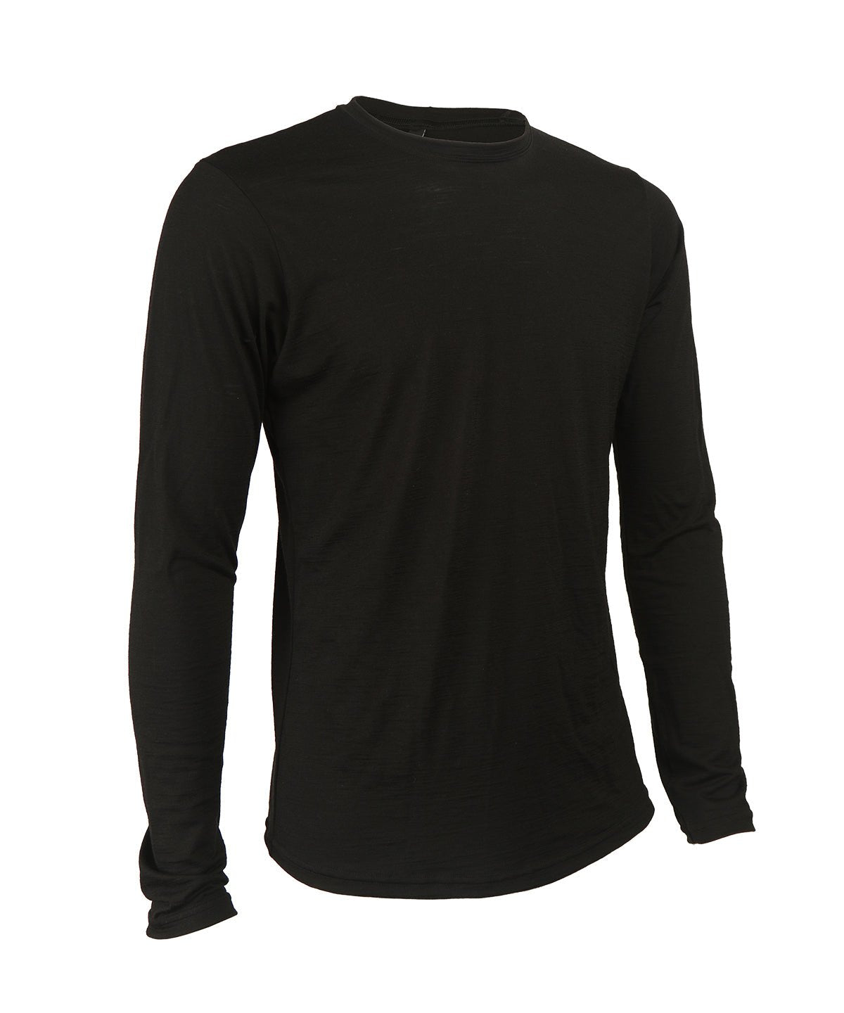 M. LIGHTWEIGHT MERINO LS TEE - BLACK - Voler - XSM - 1010N61BLK