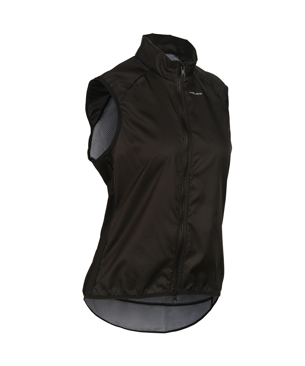 W. CLASSIC WIND VEST - Voler - BLACK - 1020M97BLK