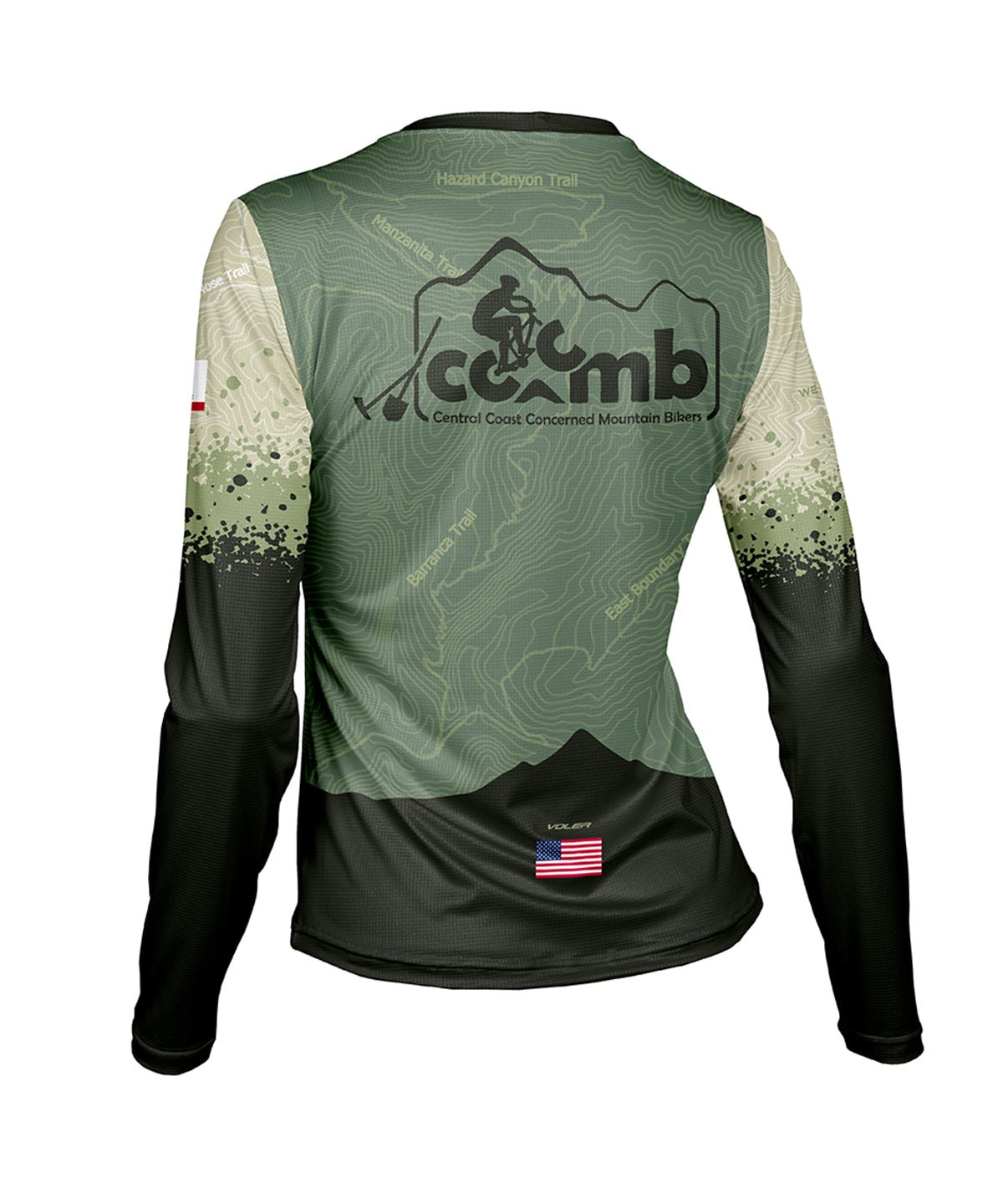 W. ENDURANCE AIR LS TEE - 3CMB - Voler - PRINT - 1T201ZDPRT