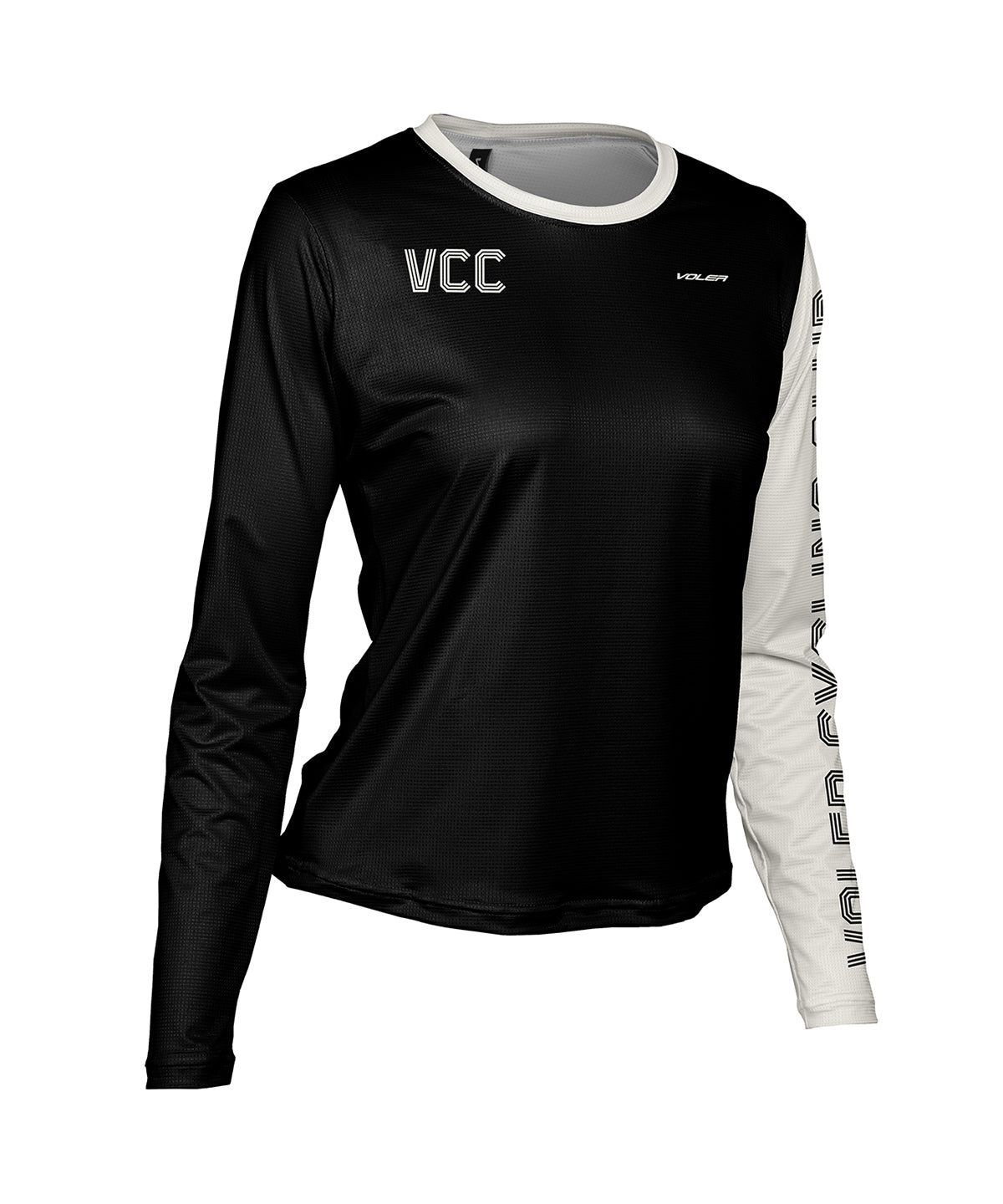 W. ENDURANCE AIR LS TEE - VCC MEMBERS ONLY - Voler - BLACK - 1T201VIBLK