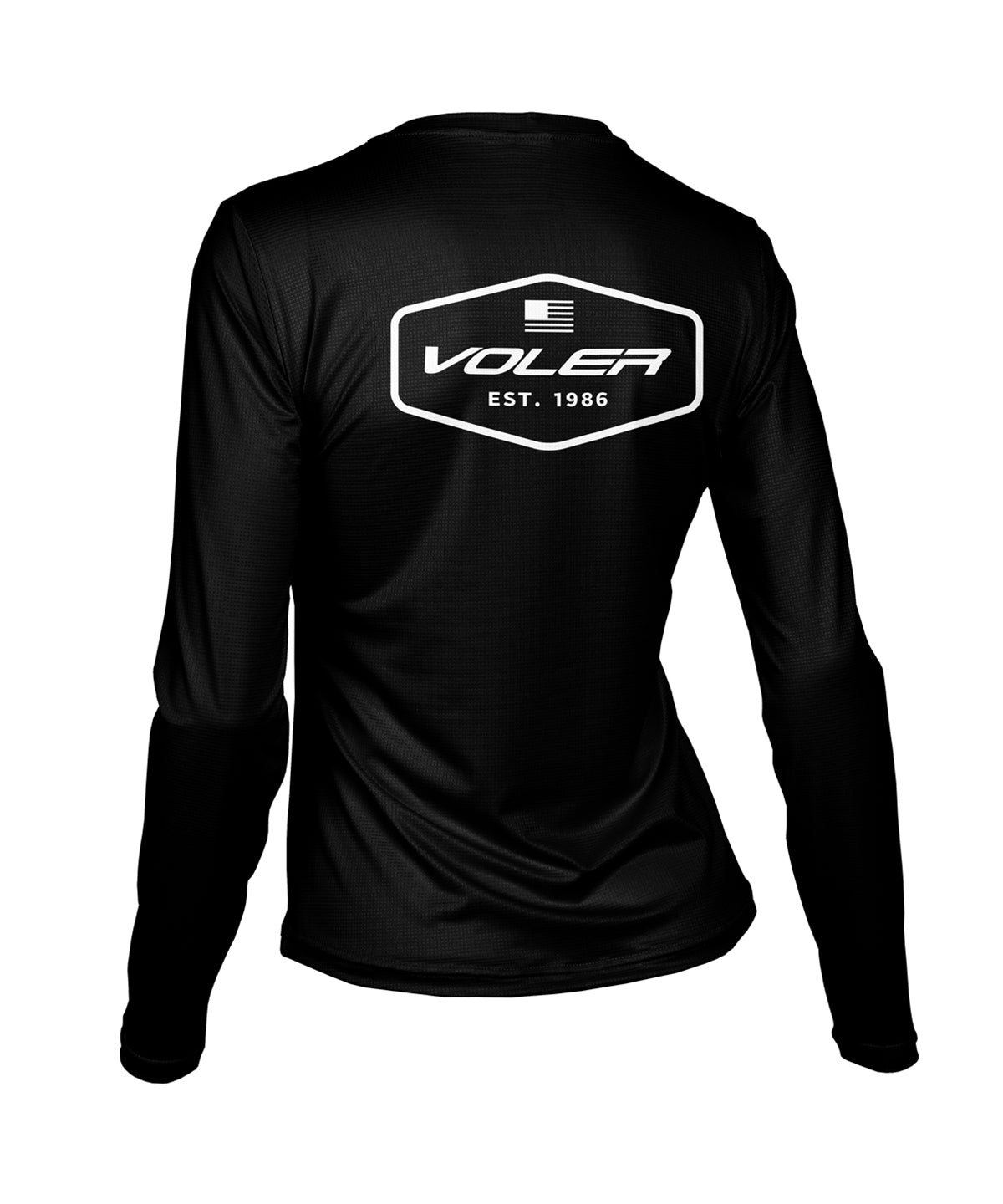 W. ENDURANCE AIR LS TEE - VOLER EST 1986 - Voler - BLACK - 1T201YHBLK