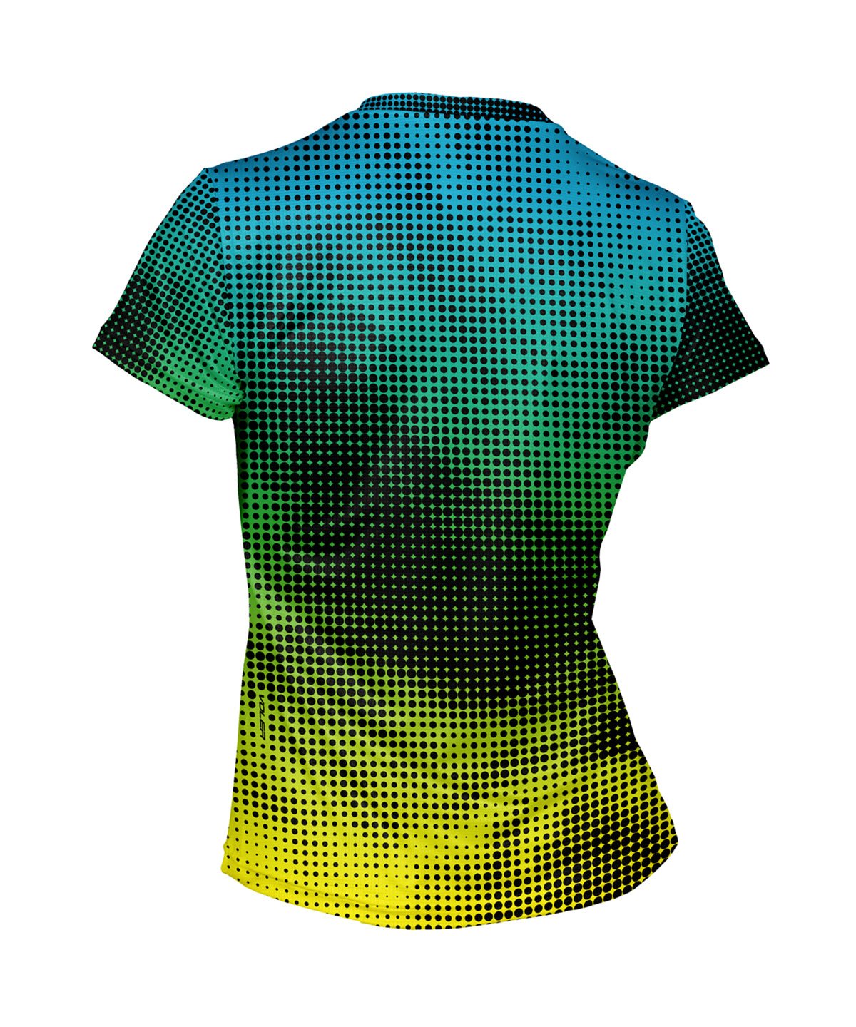 W. ENDURANCE AIR TEE - DIGITAL SEA - Voler - GREEN - 1T201X0GRN