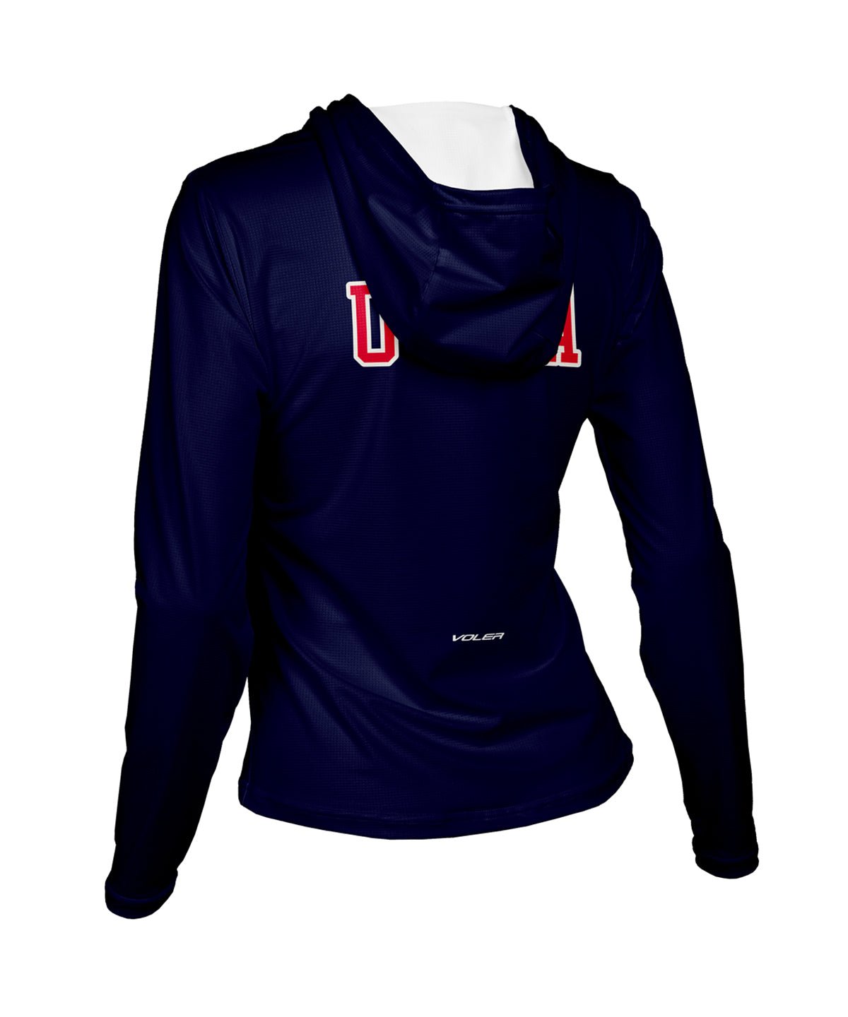 W. ENDURANCE AIR SUN HOODIE - USA - Voler - NAVY - 1T201YYNVY