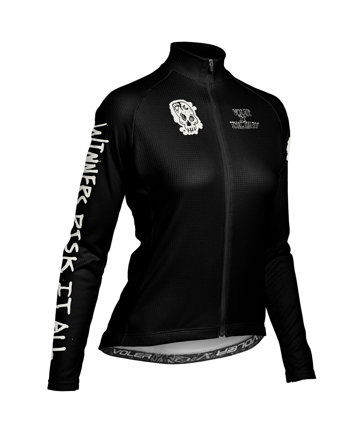 W. PELOTON THERMAL JERSEY - IMAGINARY WINNERS - Voler - BLACK - 1T201ZEBLK