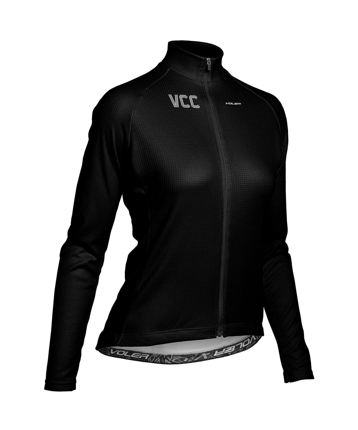 W. PELOTON THERMAL JERSEY - VOLER CYCLING CLUB - Voler - BLACK -