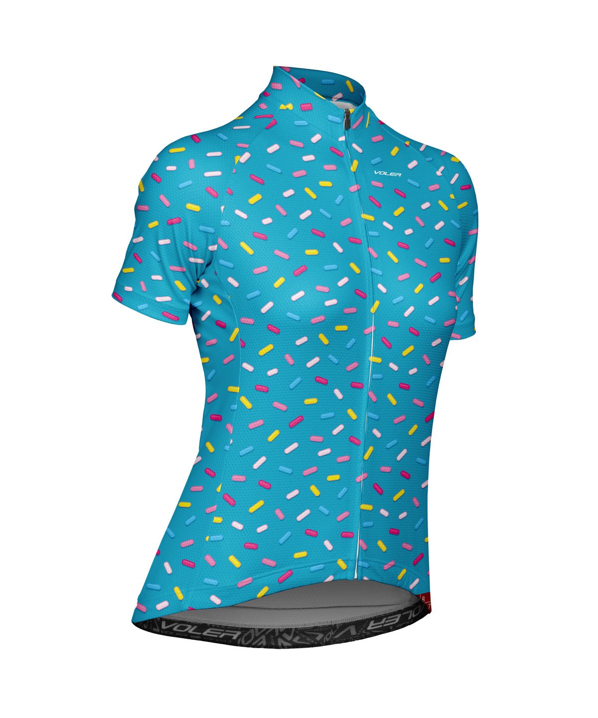 W. PELOTON JERSEY - PETER THOMSEN - Voler - BLUE SPRINKLES - 1T201X5BLU