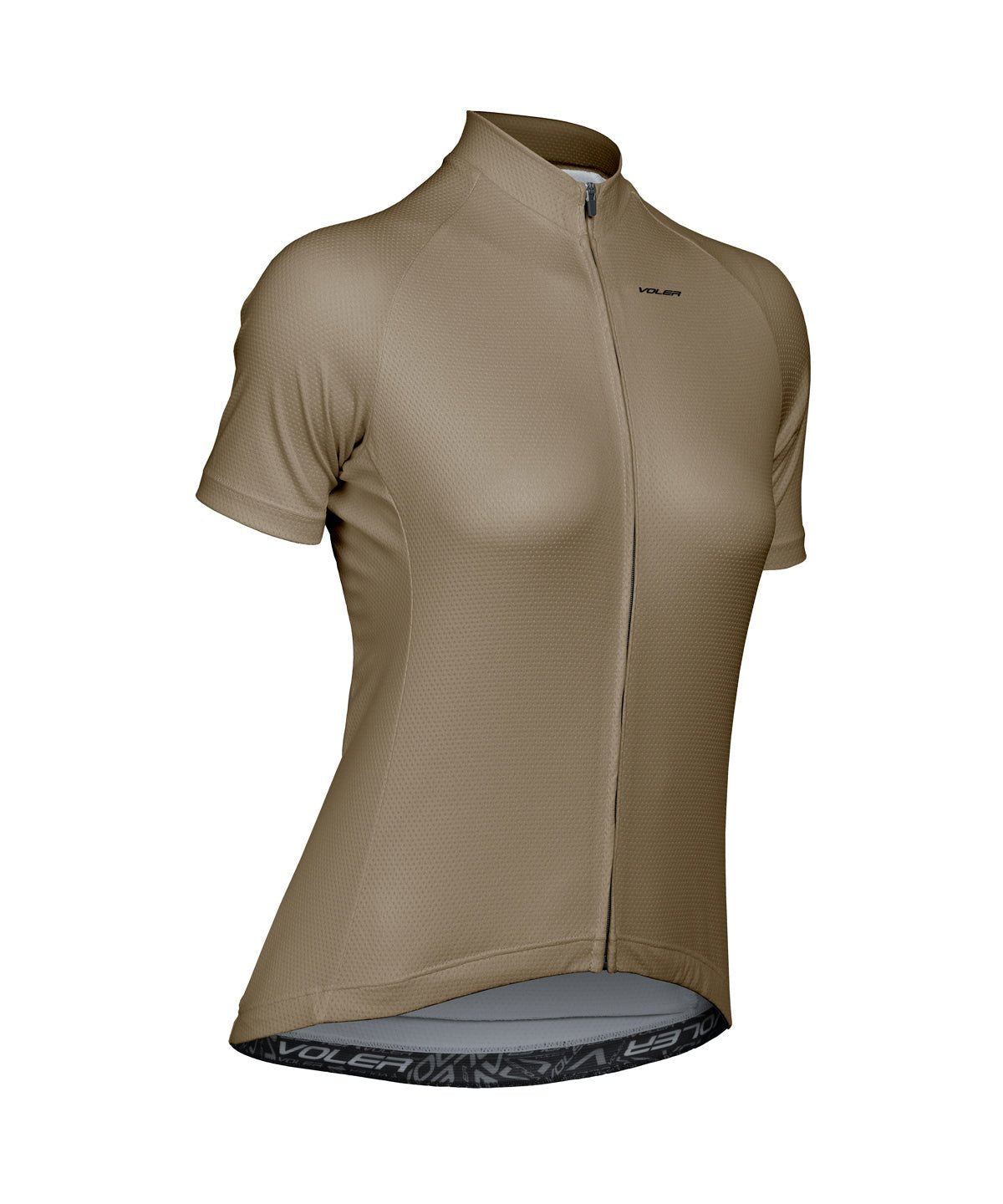W. PELOTON RACE JERSEY - SOLID - Voler - DRIFTWOOD - 1T201VSDFT