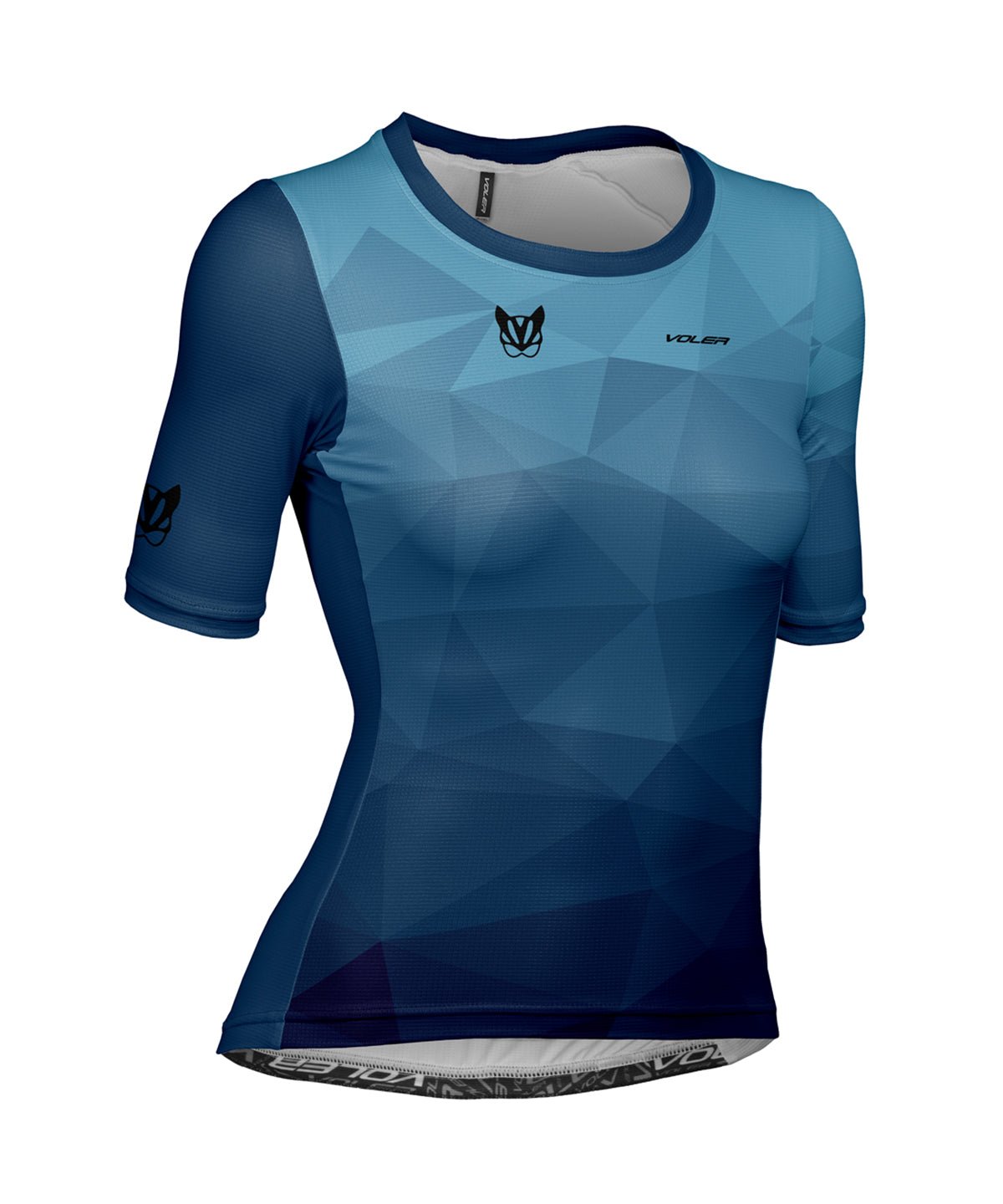 W. PRO AIR ZIPPERLESS JERSEY - KELLY CATALE '24 - Voler - NAVY - 1T201ULPRT