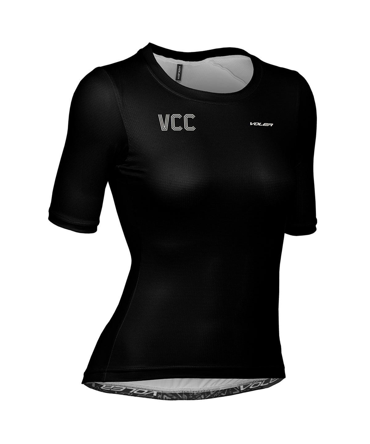 W. PRO AIR ZIPPERLESS JERSEY - VOLER CYCLING CLUB - Voler - BLACK -