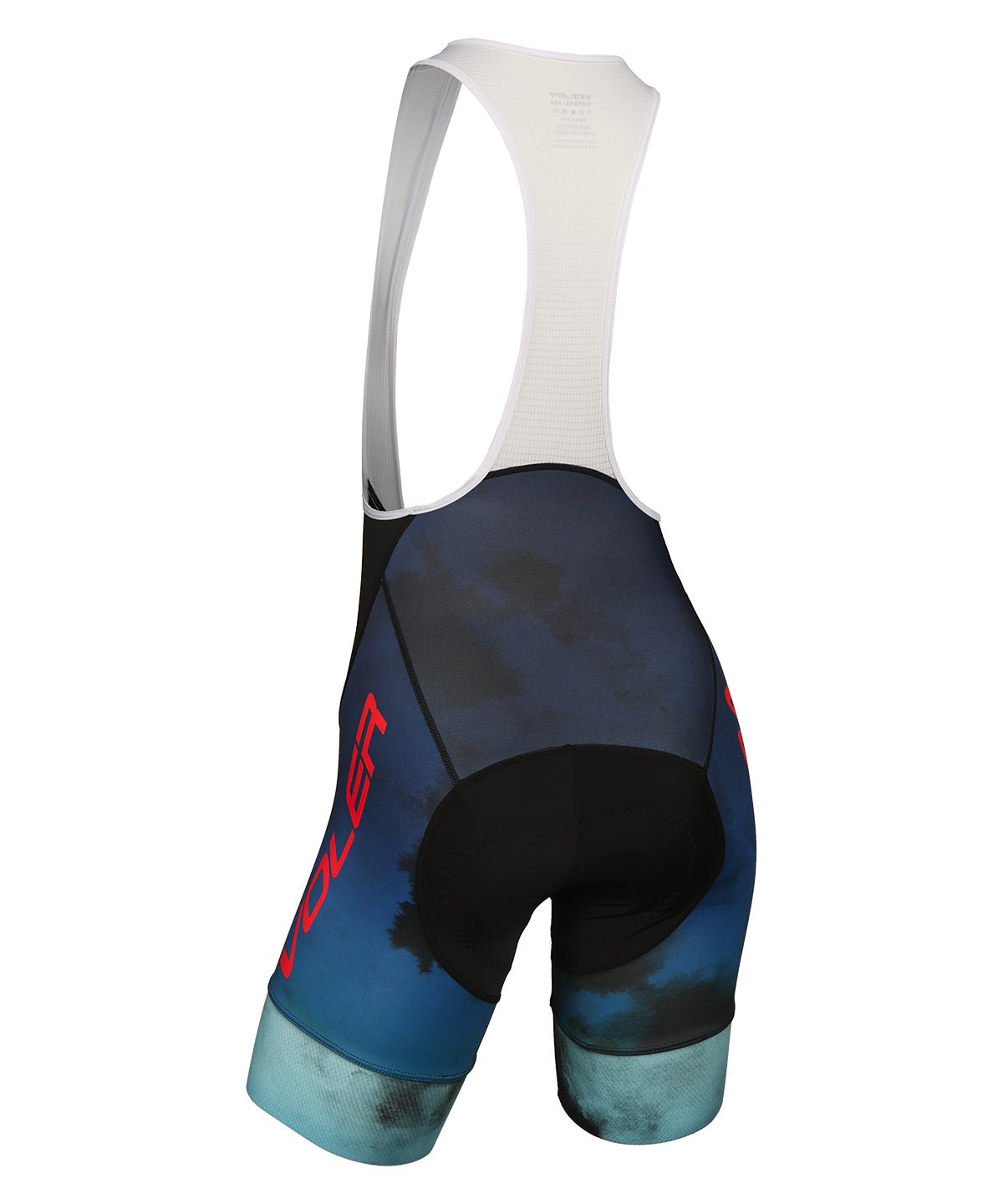 W. PRO BIB SHORT - TEAM VOLER 2024 - Voler - PRINT BLACK - 1120937PRB
