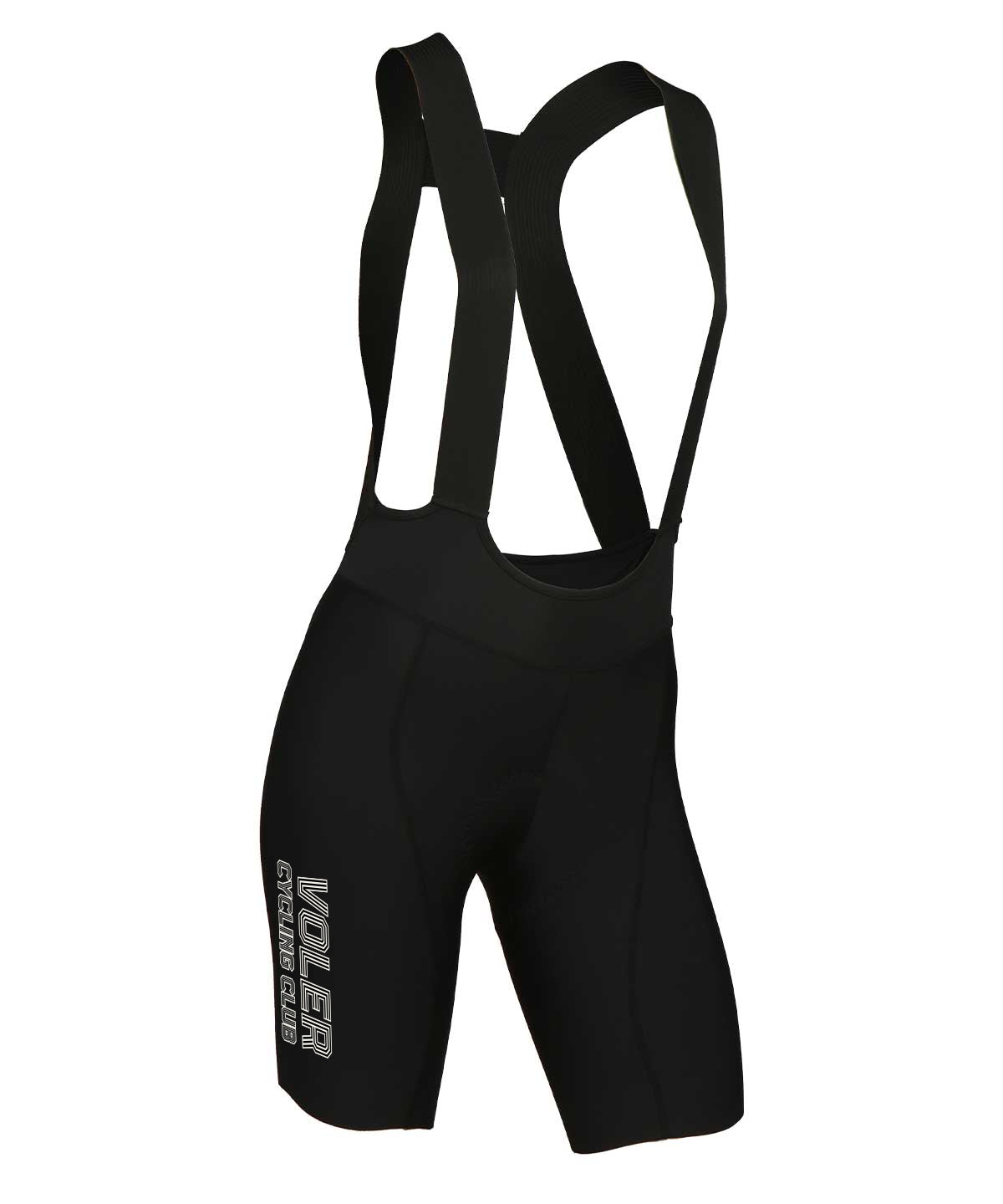 W. SUPER DROP TAIL BIB - VOLER CYCLING CLUB - Voler - BLACK -