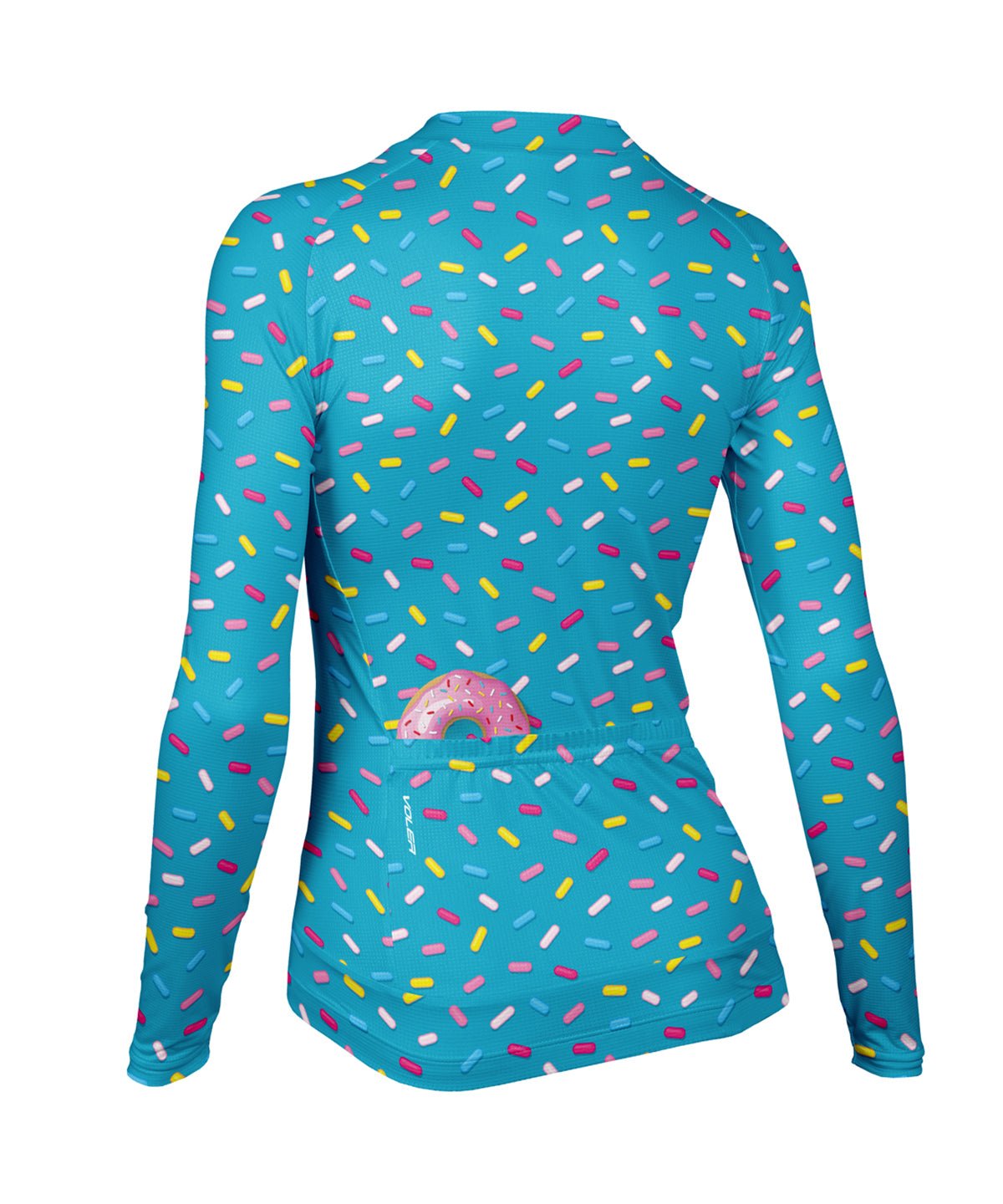 W. VELOCITY AIR LS JERSEY - PETER THOMSEN - Voler - BLUE SPRINKLES - 1T201X4BLU