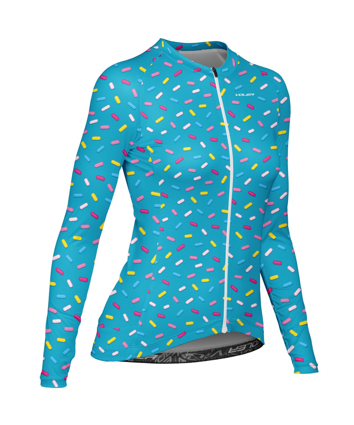 W. VELOCITY AIR LS JERSEY - PETER THOMSEN - Voler - BLUE SPRINKLES - 1T201X4BLU