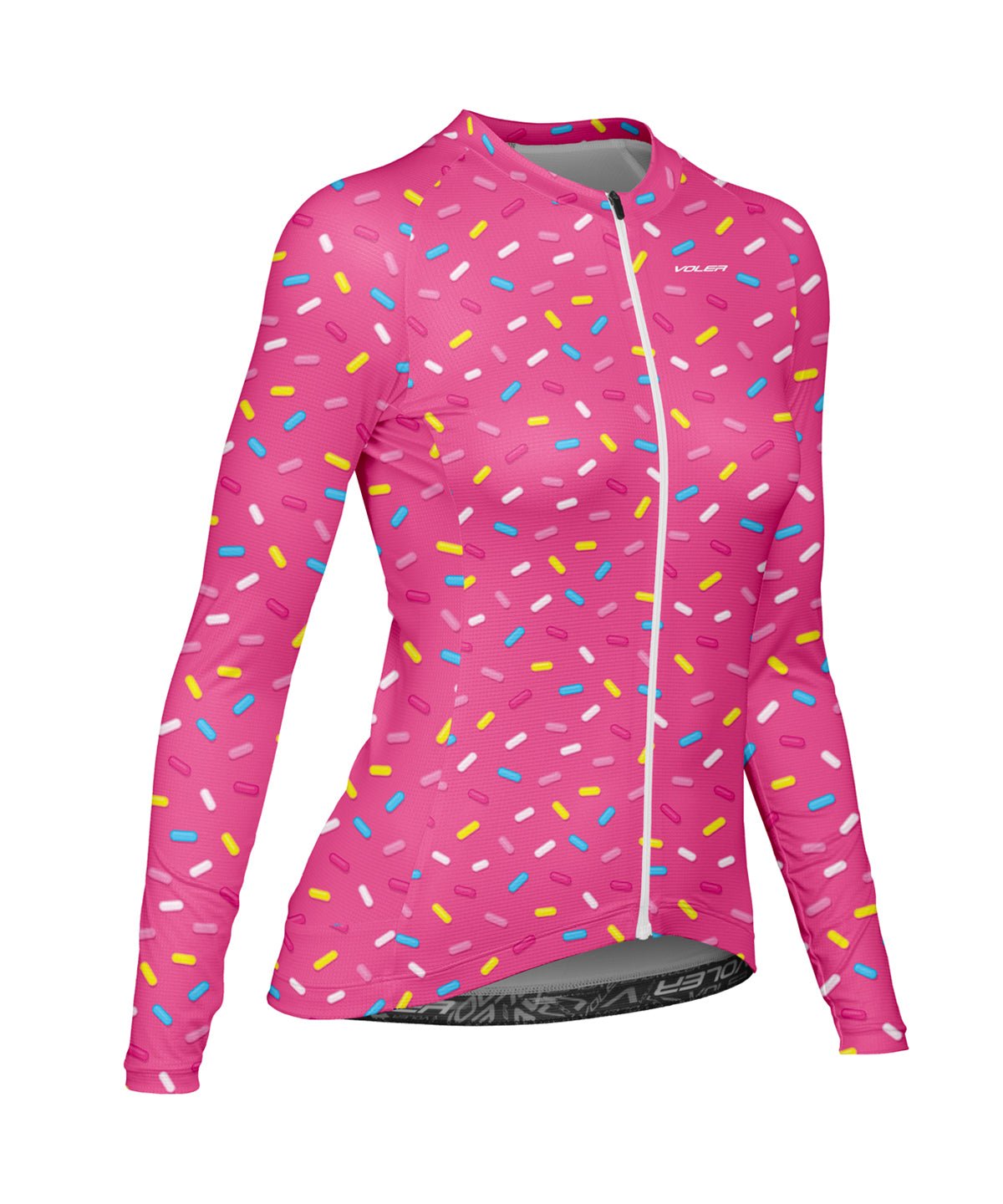 W. VELOCITY AIR LS JERSEY - PETER THOMSEN - Voler - PINK SPRINKLES - 1T201X4PNK